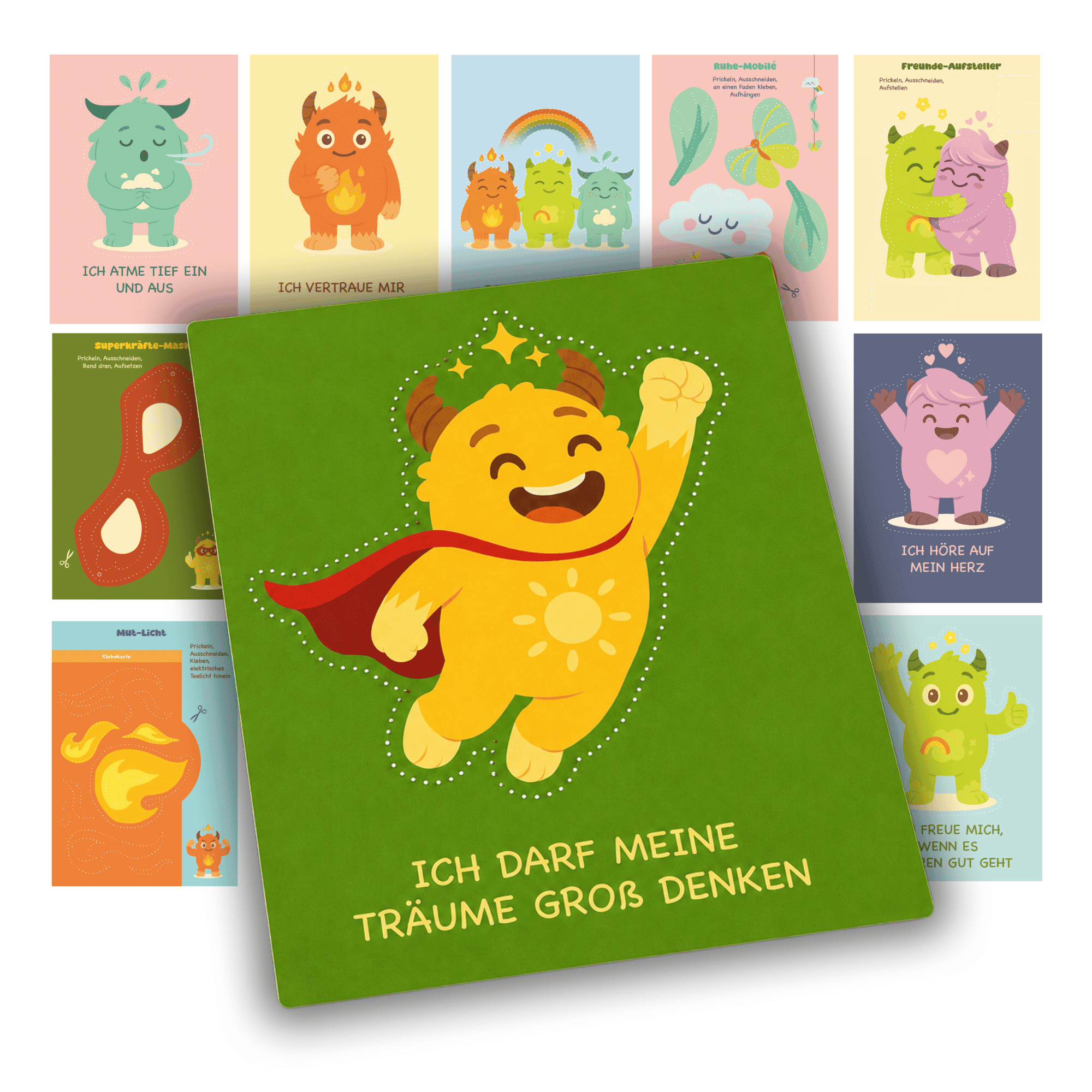 10 Prickelvorlagen Mutmachbande Jeka - malmichbuntbest.com