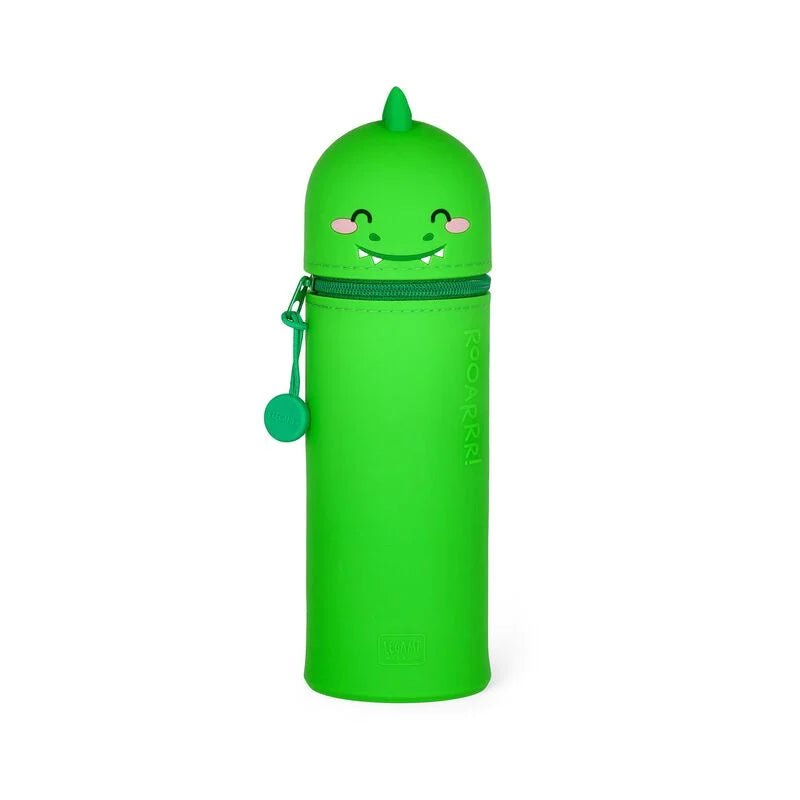 2 - in - 1 - Federmäppchen aus Silikon - Dino Legami - malmichbuntbest.com