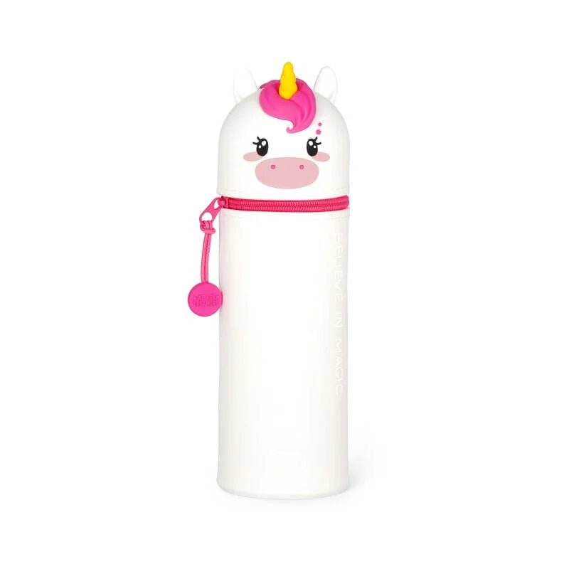 2 - in - 1 - Federmäppchen aus Silikon - Einhorn Legami - malmichbuntbest.com