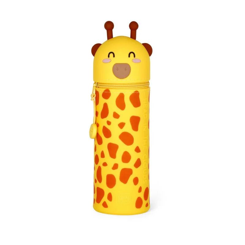 2 - in - 1 - Federmäppchen aus Silikon - Giraffe Legami - malmichbuntbest.com