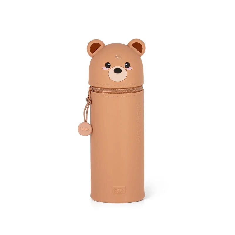 2 - in - 1 - Federmäppchen aus Silikon - Teddy Bär Legami - malmichbuntbest.com