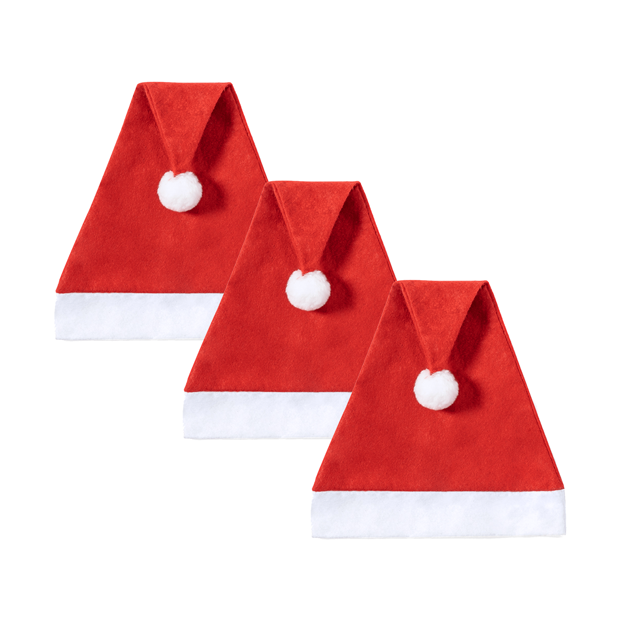 3er Set Weihnachtsmützen für Erwachsene Jeka - malmichbuntbest.com