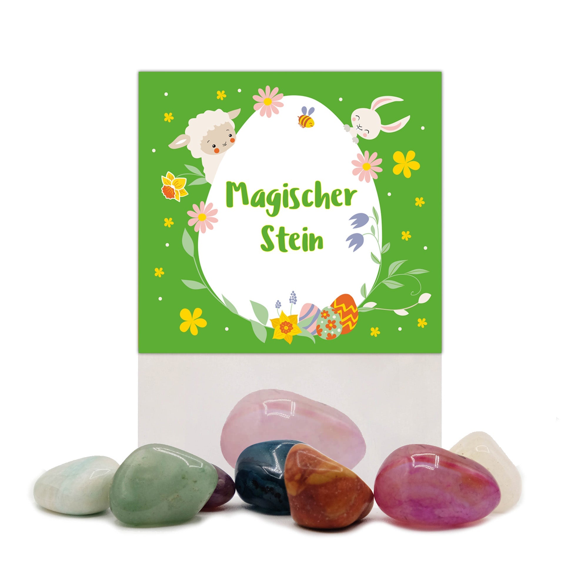 8er Set Glückssteine Ostern Jeka - malmichbuntbest.com
