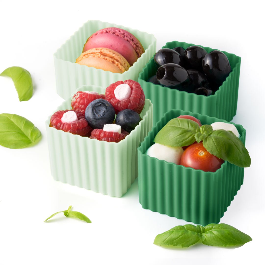 Bento Förmchen, 4er Set - LEKKABOX Cups - Forest Lekkabox - malmichbuntbest.com