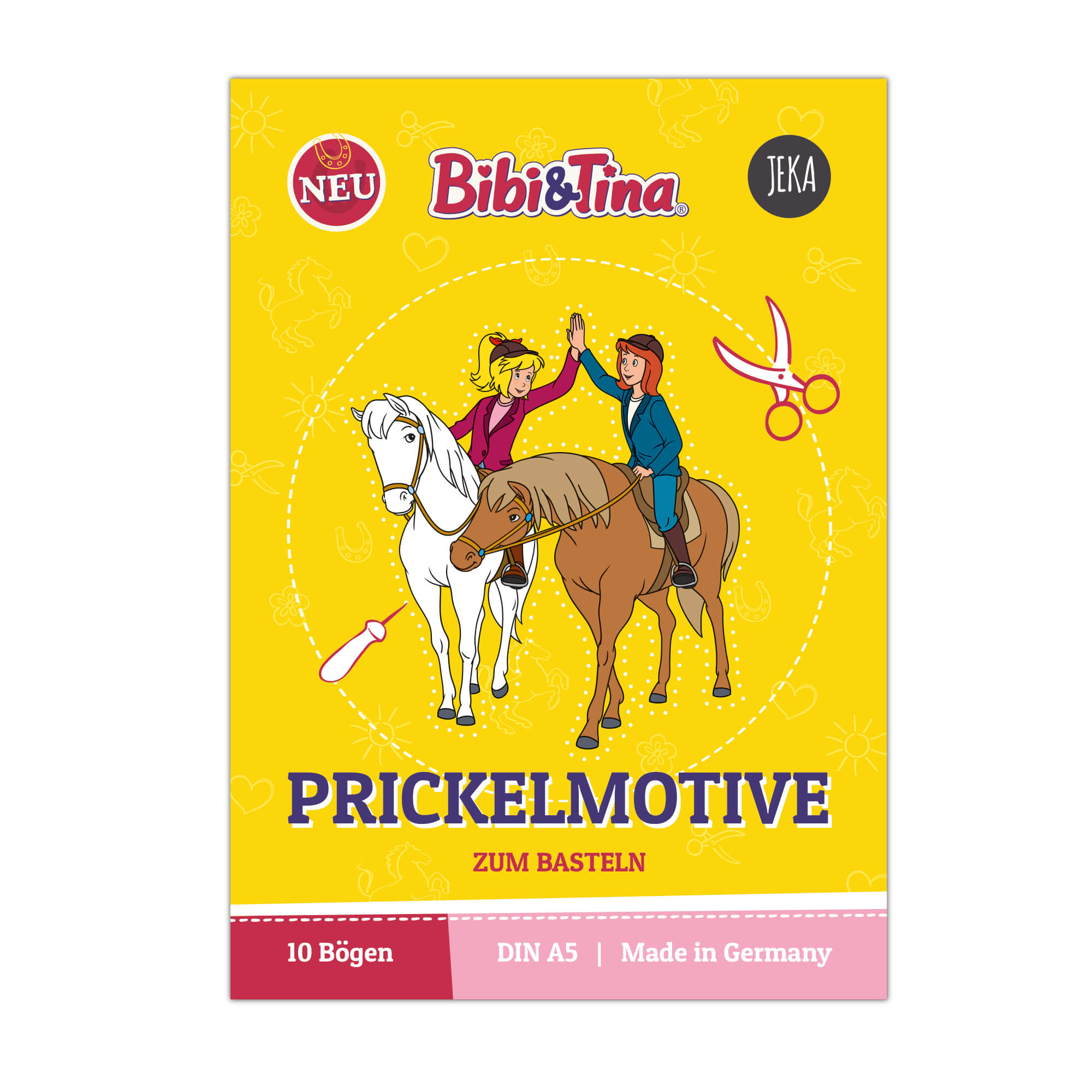 Bibi & Tina 10 Prickelmotive zum Basteln Jeka - malmichbuntbest.com
