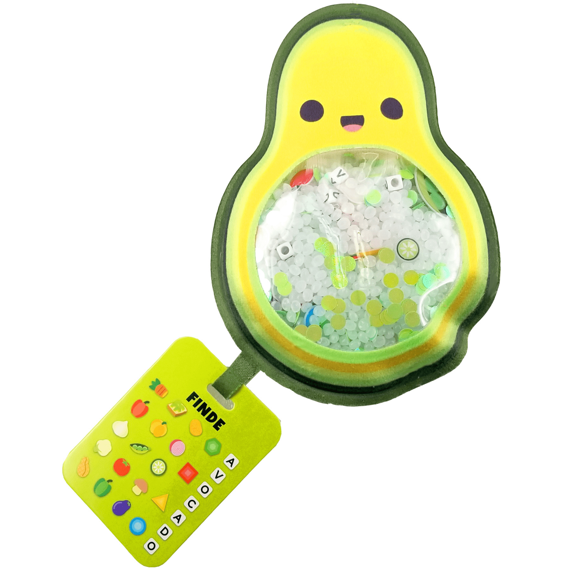 Bizyboo Seek´n´Find busy Bag - Motiv Avocado Bauer Spielwaren - malmichbuntbest.com