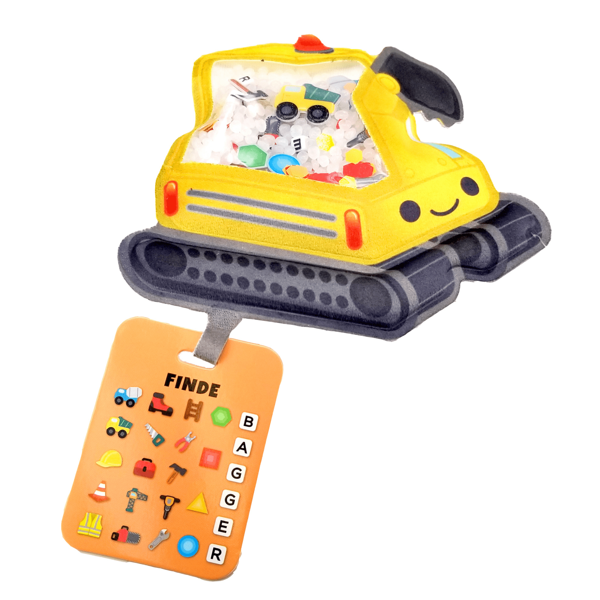 Bizyboo Seek´n´Find busy Bag - Motiv Bagger Bauer Spielwaren - malmichbuntbest.com