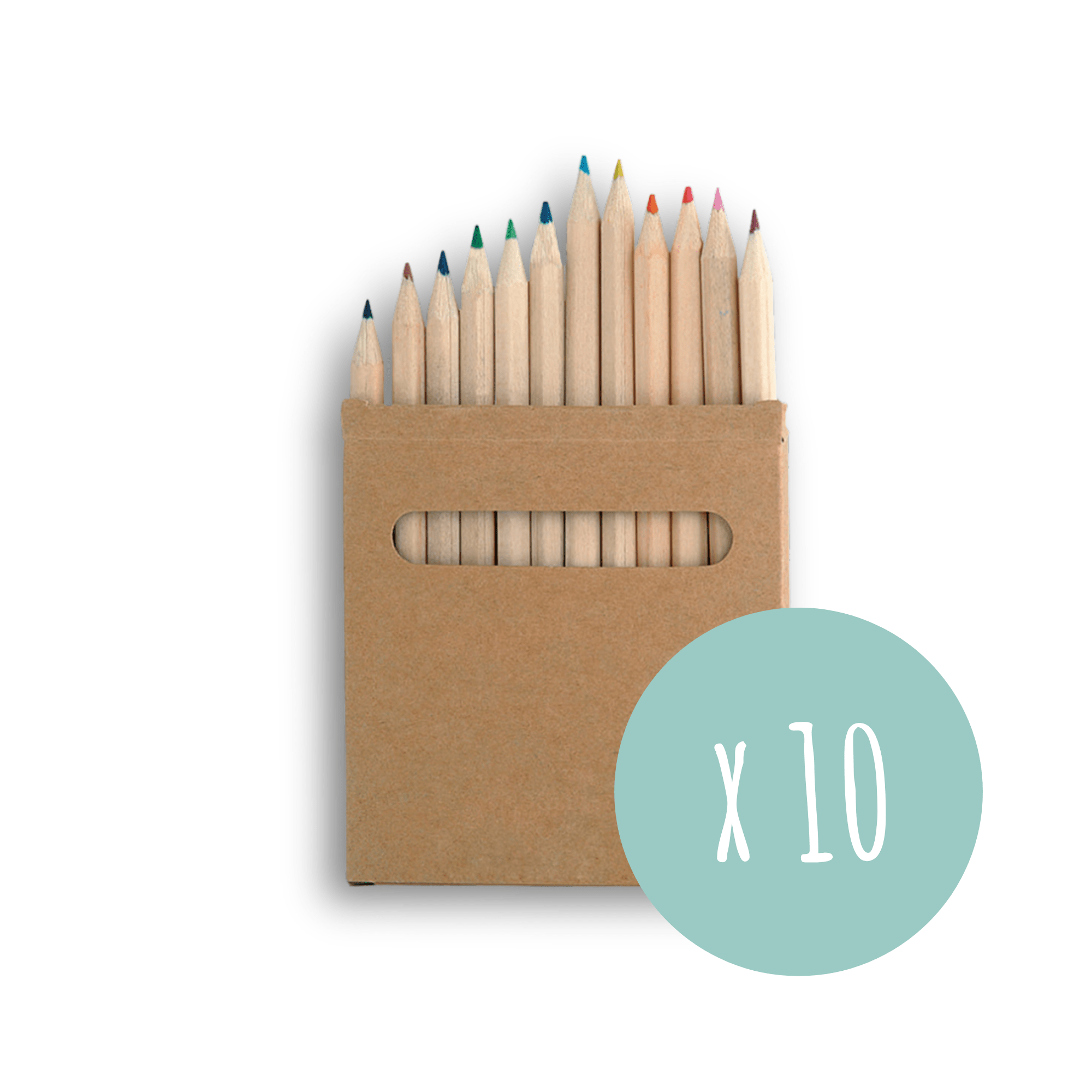 Buntstifte Set 10er mit 12 Stiften Jeka - malmichbuntbest.com