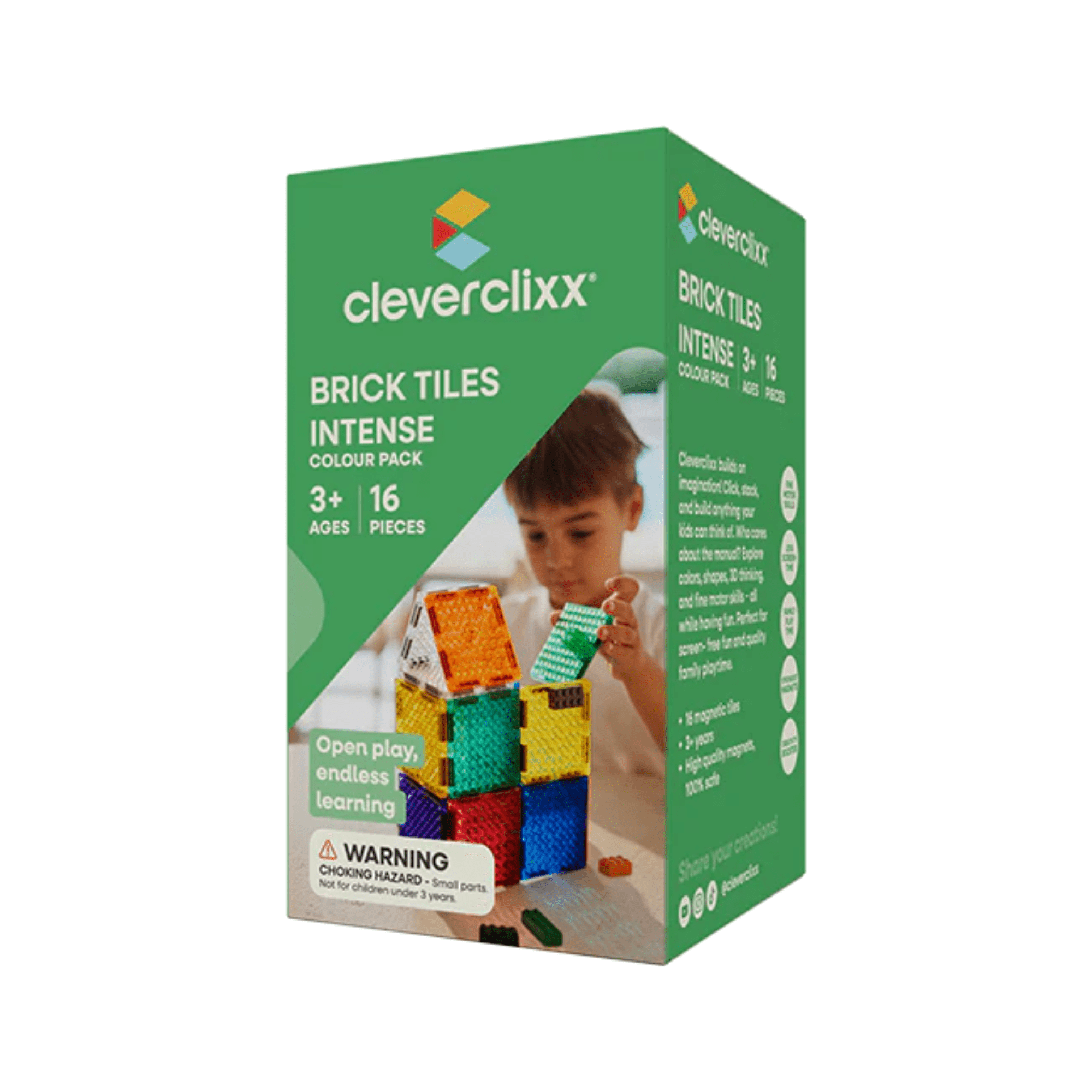 Clever Clixx Brick Tiles Pack Intense Clever Clixx - malmichbuntbest.com