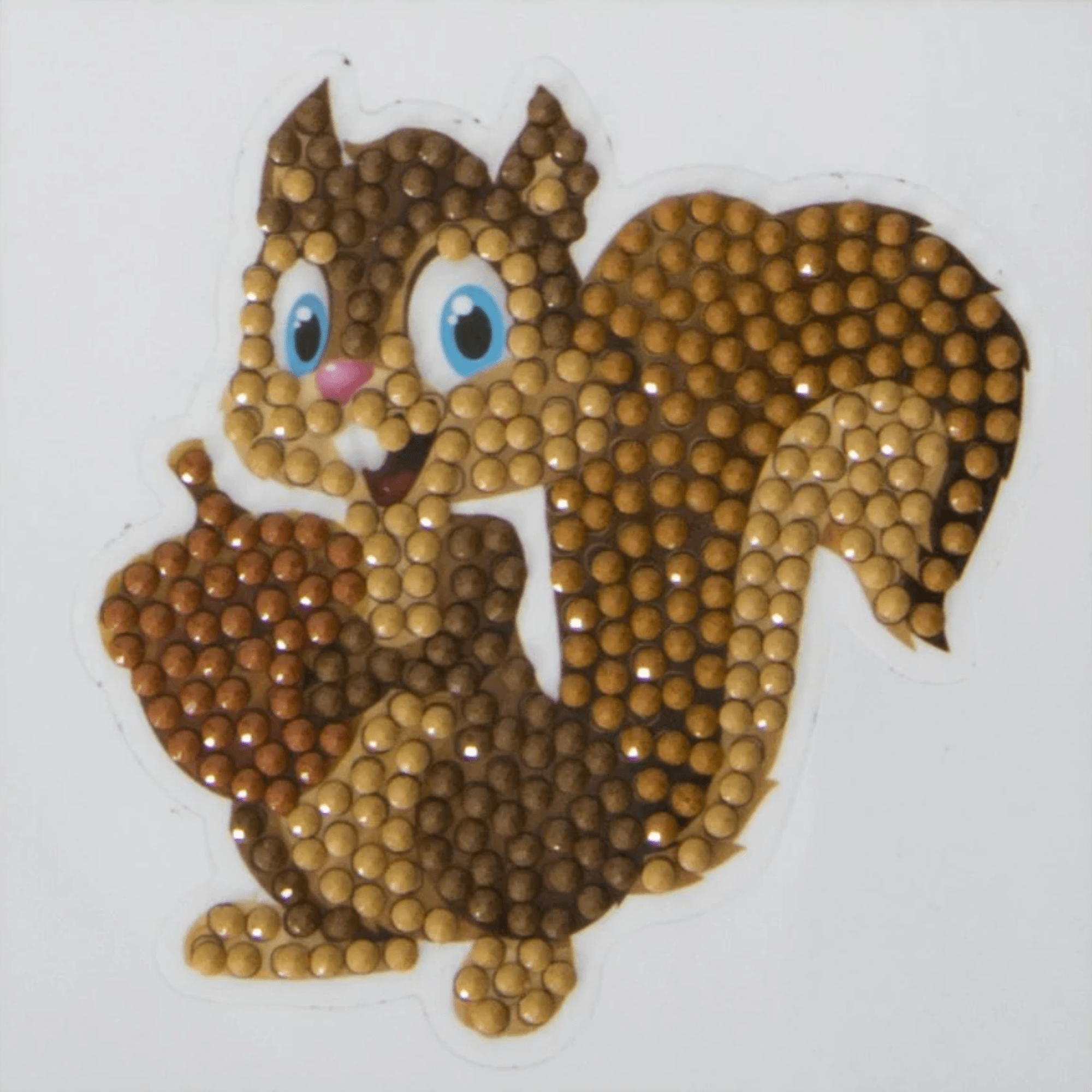 Crystal Art Sticker Kit - Motiv Eichhörnchen Craft Buddy - malmichbuntbest.com