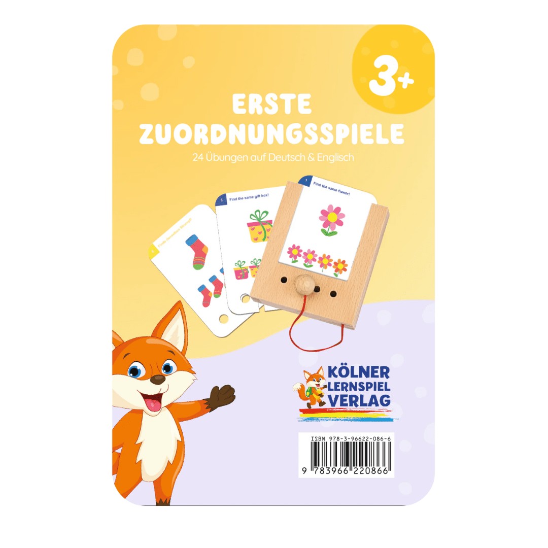 Erste Zuordnungsspiele - Übungen für den Lochkasten - 3+ Lernspielverlag - malmichbuntbest.com