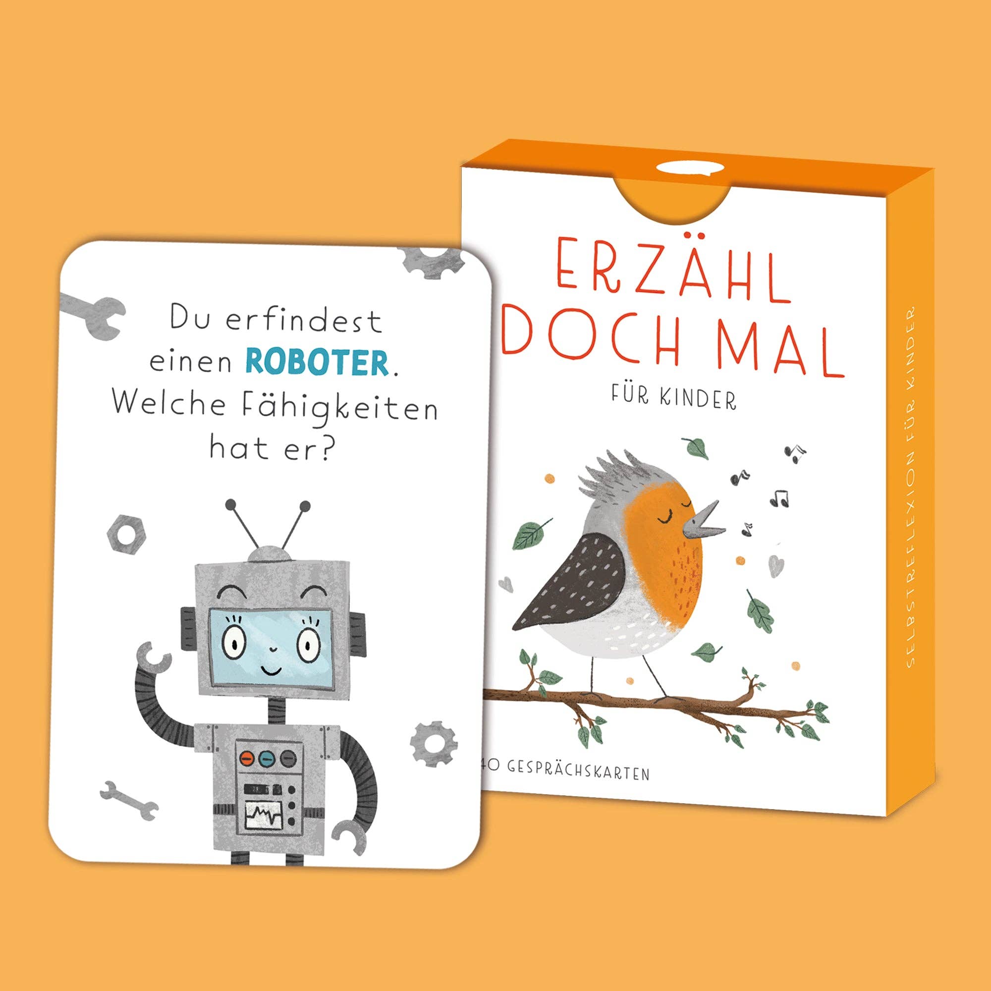 Erzähl doch mal – Gesprächskarten für Kinder Rüsselfuchs - malmichbuntbest.com