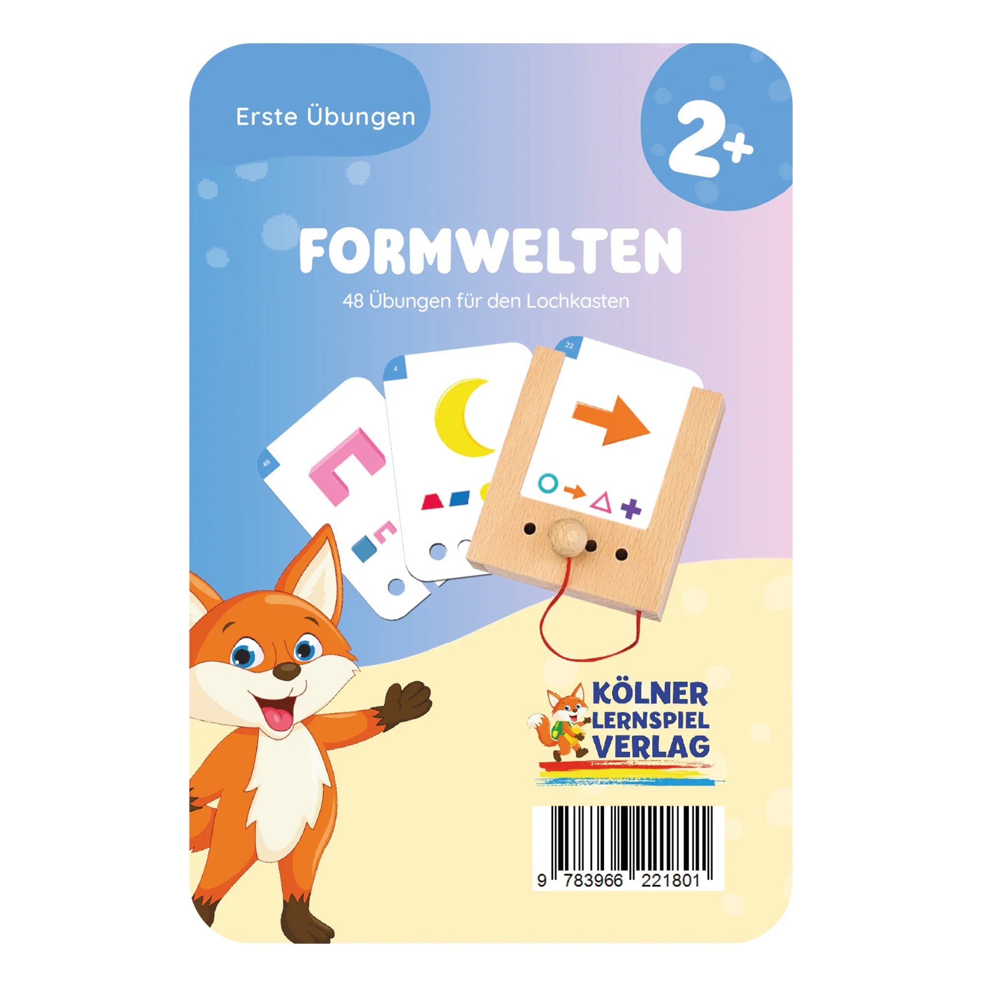 Formwelten 2 - 3 Jahre - Übungen für den Lochkasten Lernspielverlag - malmichbuntbest.com