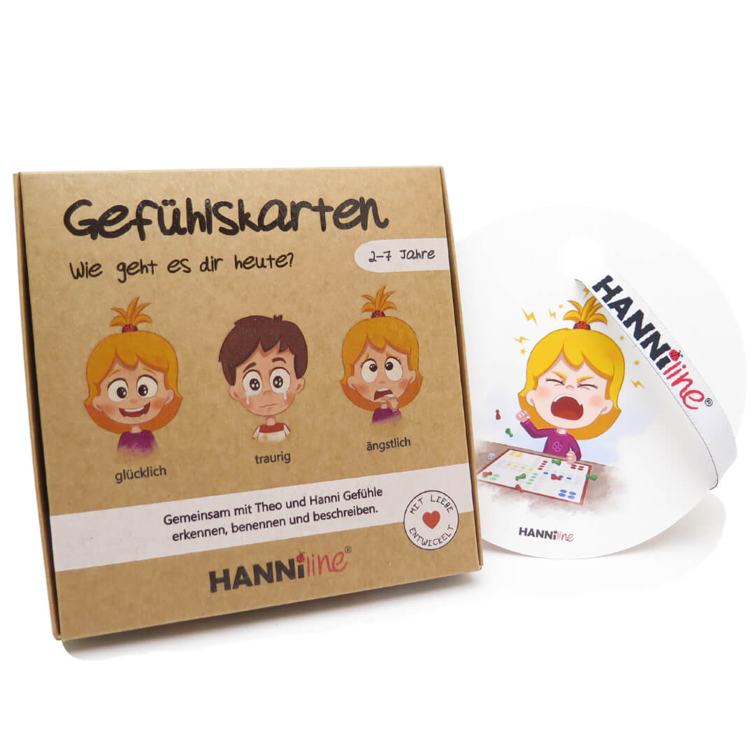 Gefühlskarten (2 - 7 Jahre) HANNIline - malmichbuntbest.com