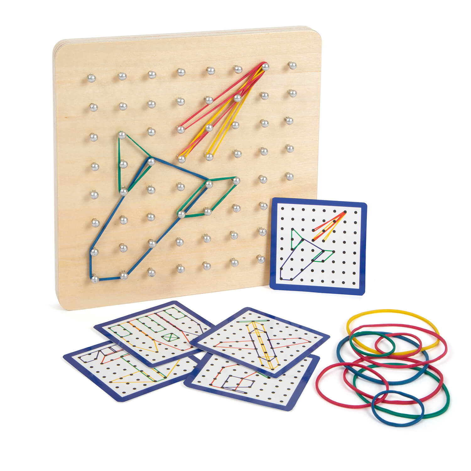 Geoboard aus Holz Small foot - malmichbuntbest.com
