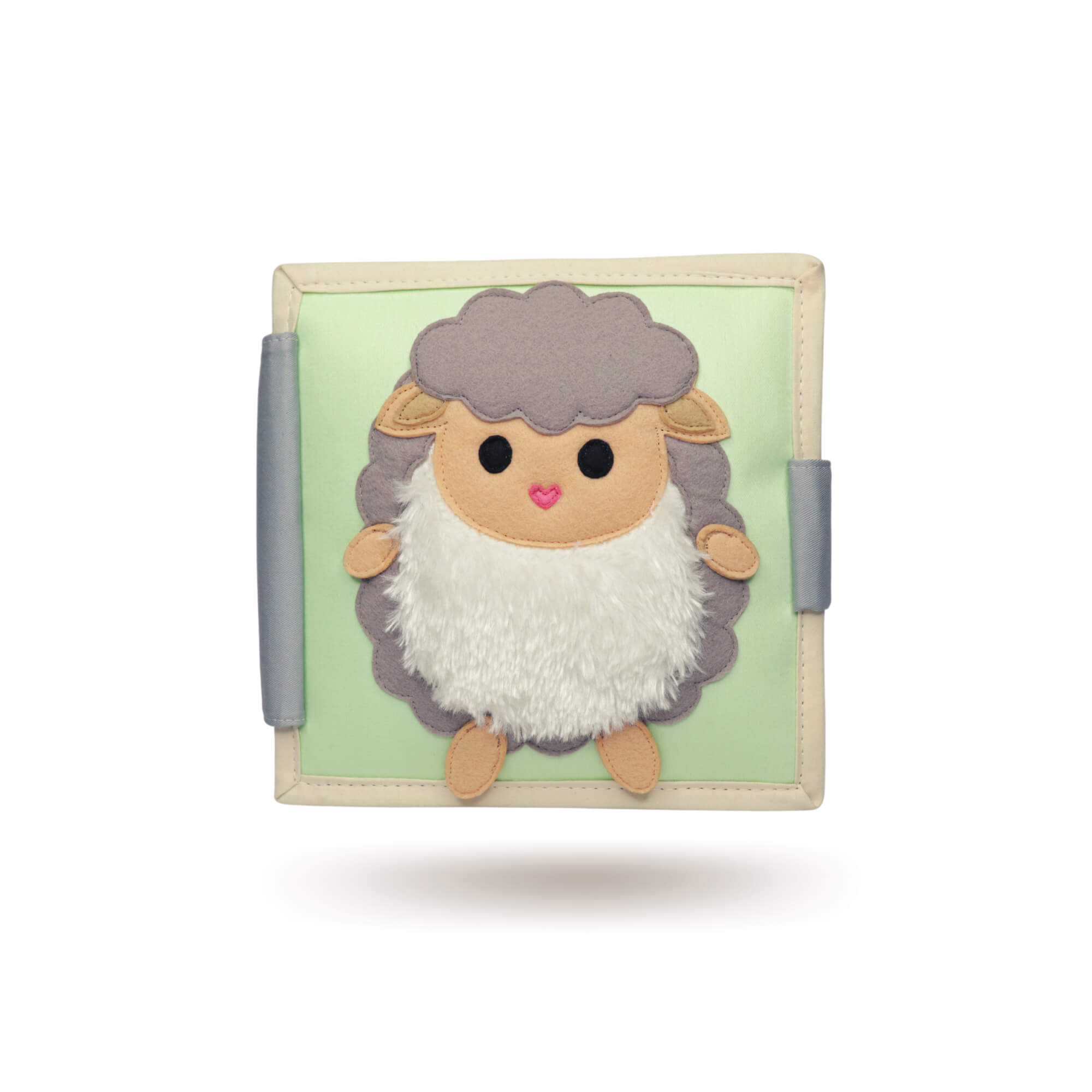 Jolly Design - Mini Quiet Book "Happy Sheep" (ab 4 Monaten) Jolly Designs - malmichbuntbest.com