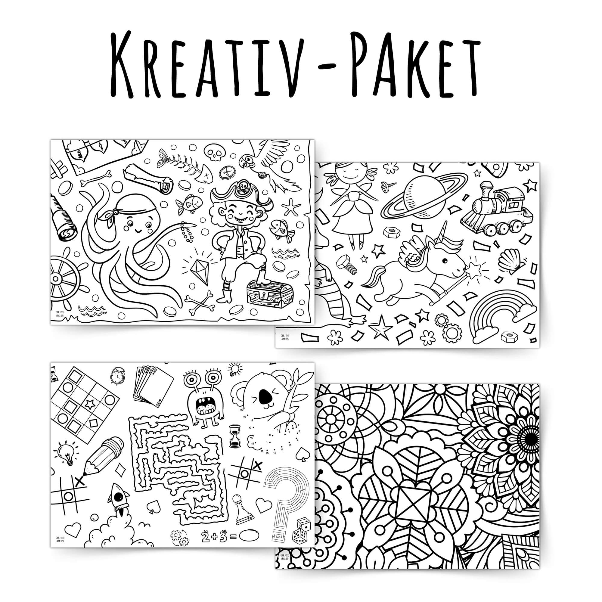 Kleine Maldecke Mix - Paket 1 Jeka - malmichbuntbest.com
