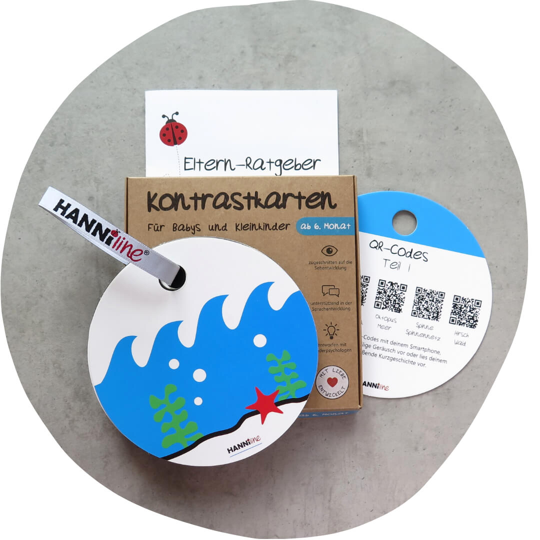 Kontrastkarten ab 6 Monate HANNIline - malmichbuntbest.com