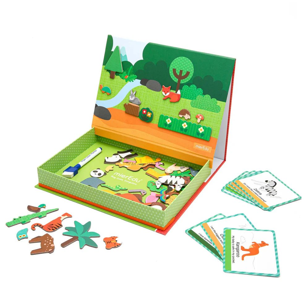 Kreative Magnetspielbox – Tierwelt mierEdu - malmichbuntbest.com