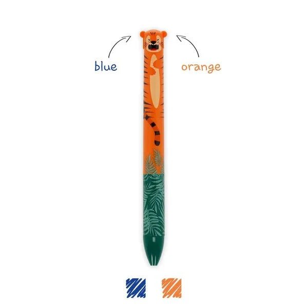 Legami Zweifarbiger Kugelschreiber - Click&Clack - Tiger Legami - malmichbuntbest.com