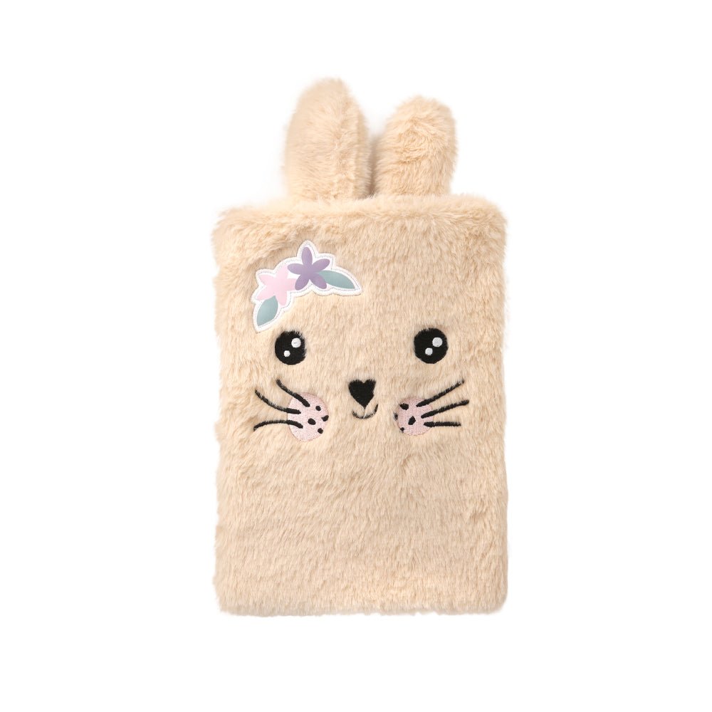 Lulubug Plüsch - Notizbuch Hase „Hoppy“ Bell Trade - malmichbuntbest.com