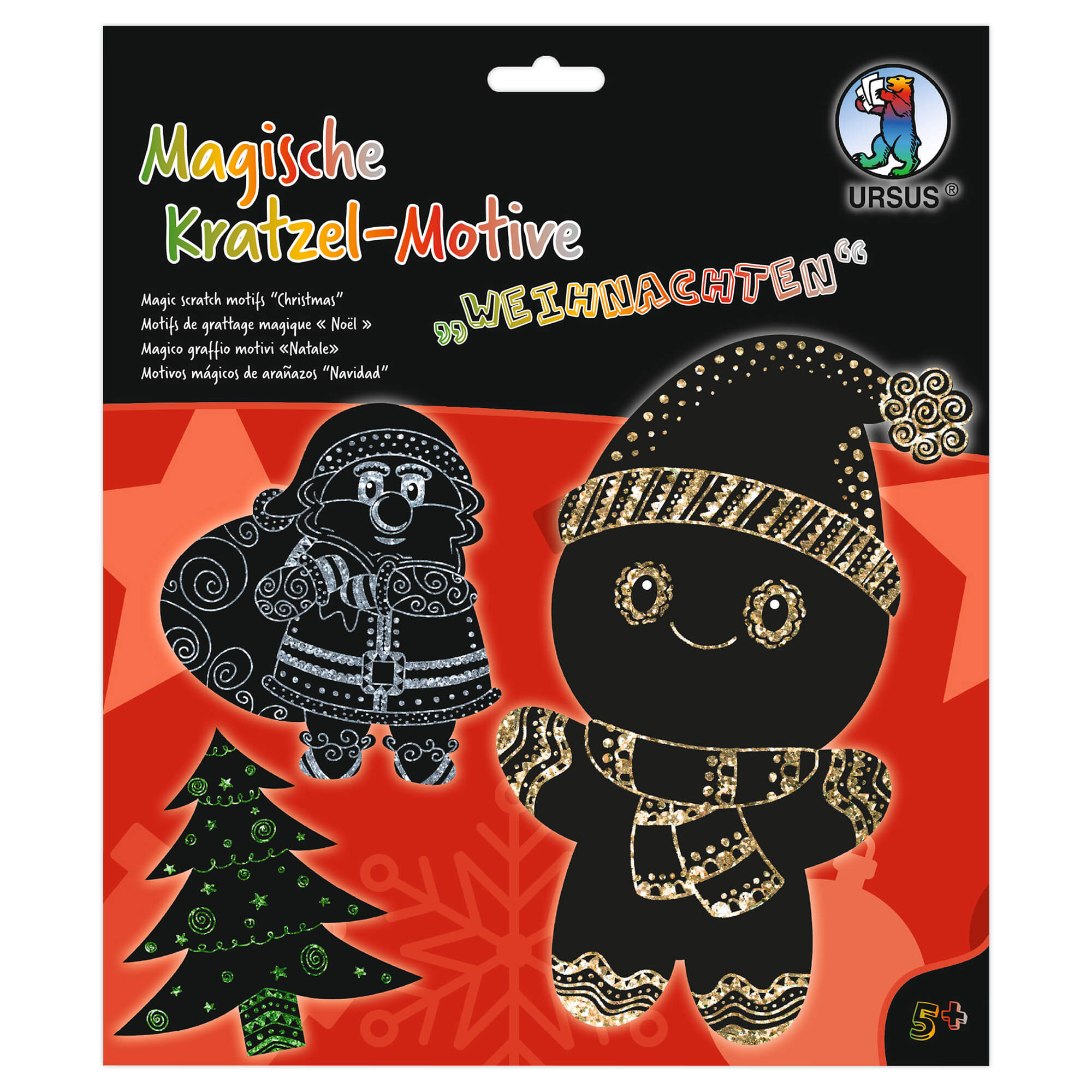 Magische Kratzel - Motive "Weihnachten" Ursus - malmichbuntbest.com