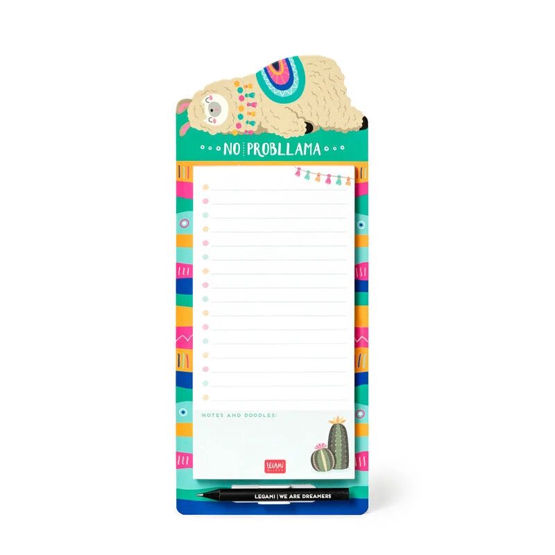 Magnet - Notizblock Lama - Don‘t Forget Legami - malmichbuntbest.com