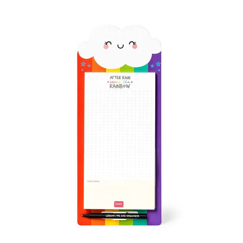 Magnet - Notizblock Regenbogen - Don‘t Forget Legami - malmichbuntbest.com