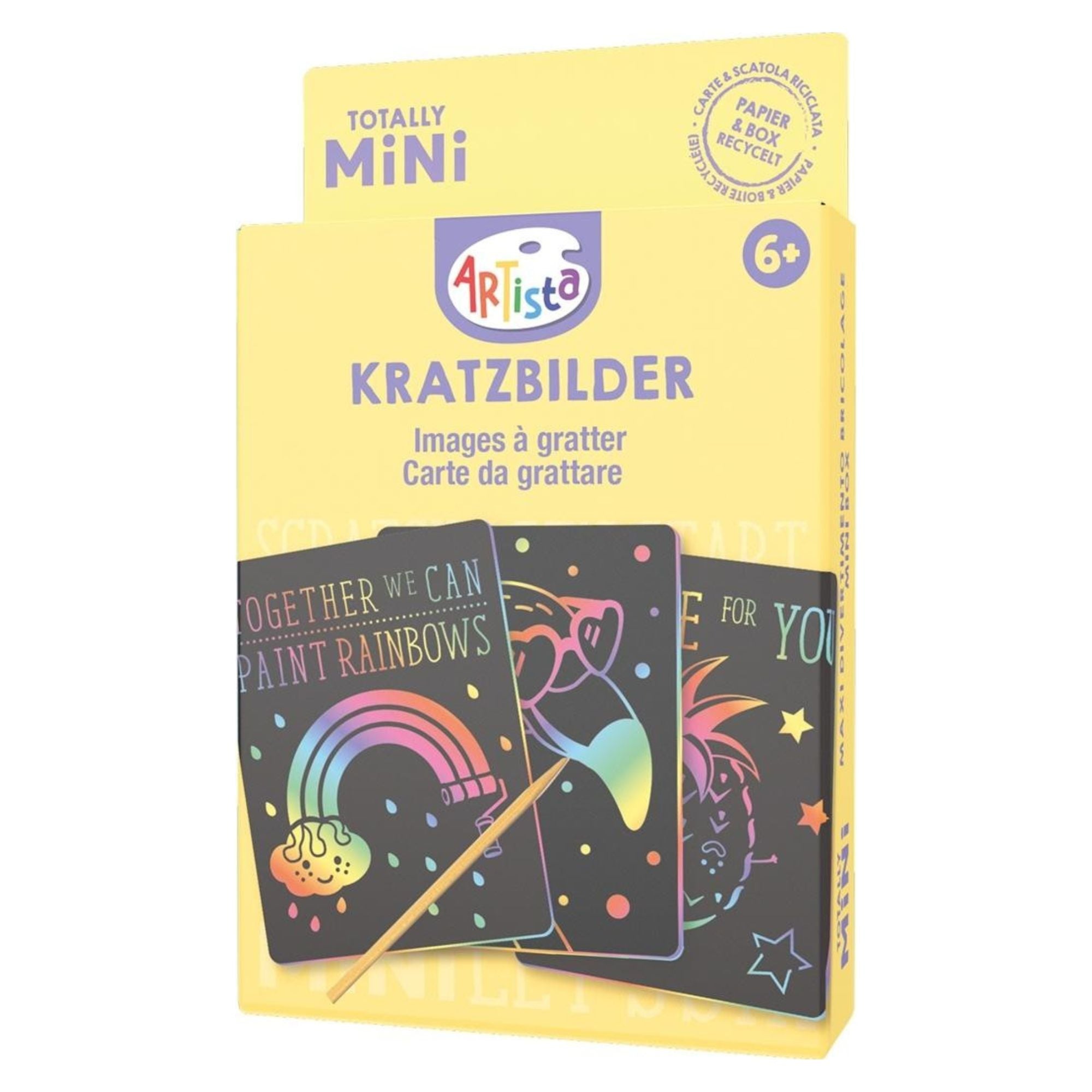 Mini Bastelset Kratzbilder Artista - malmichbuntbest.com