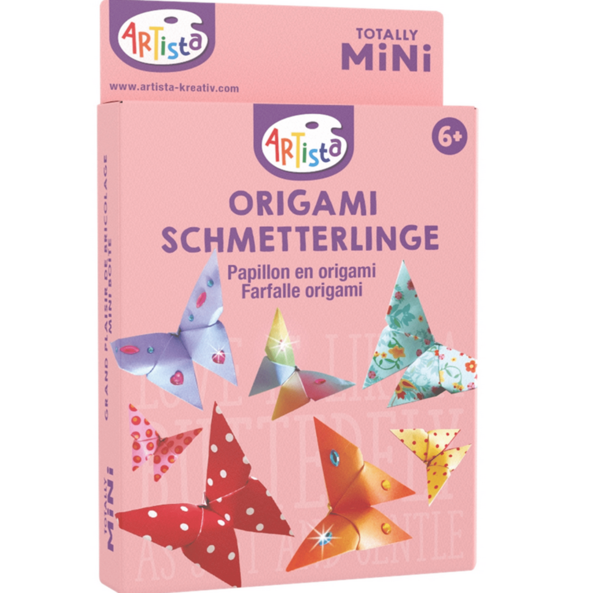 Mini Bastelset Origami Schmetterlinge Artista - malmichbuntbest.com