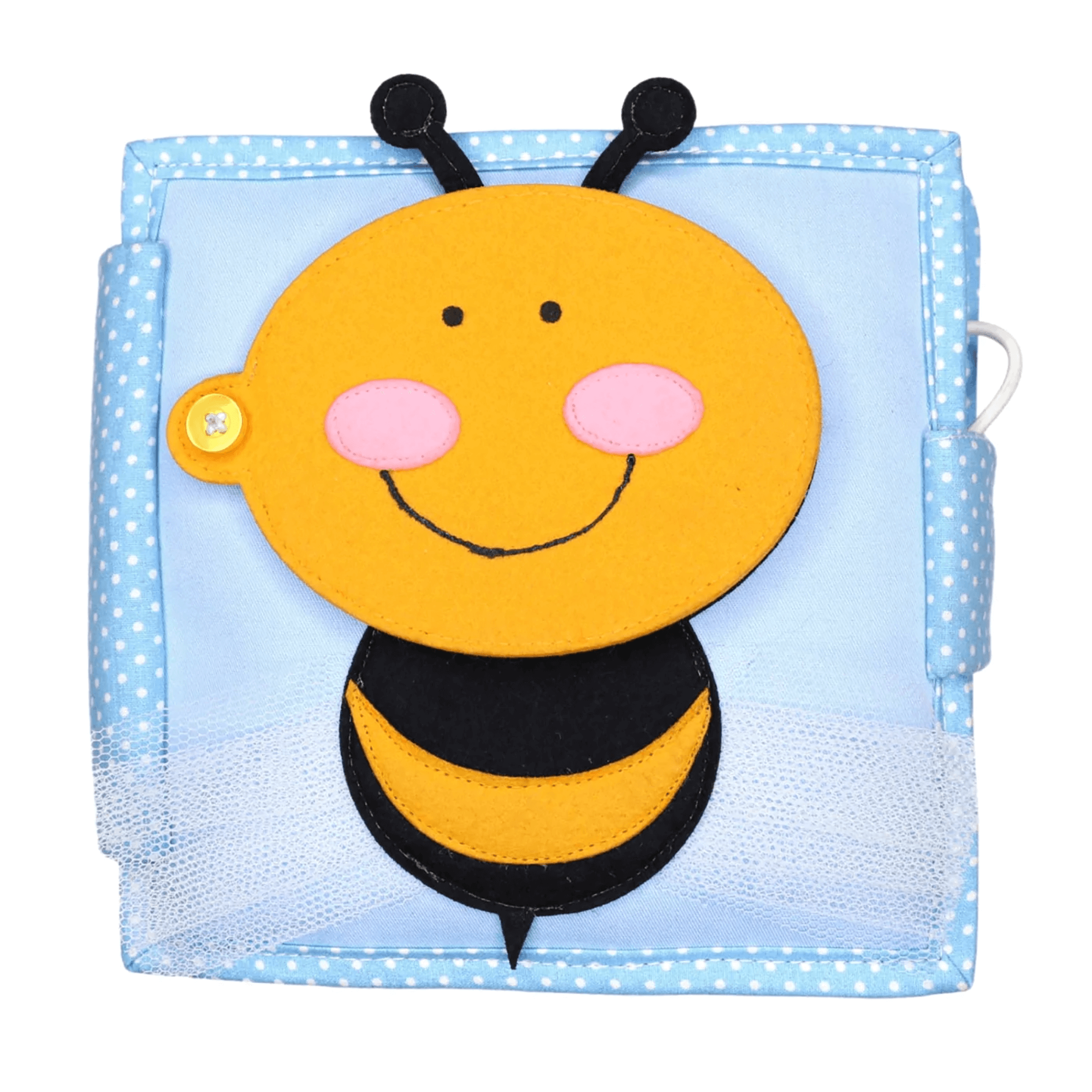 Mini Quiet Book "Kleine Biene" (ab 6 Monaten) Jolly Designs - malmichbuntbest.com