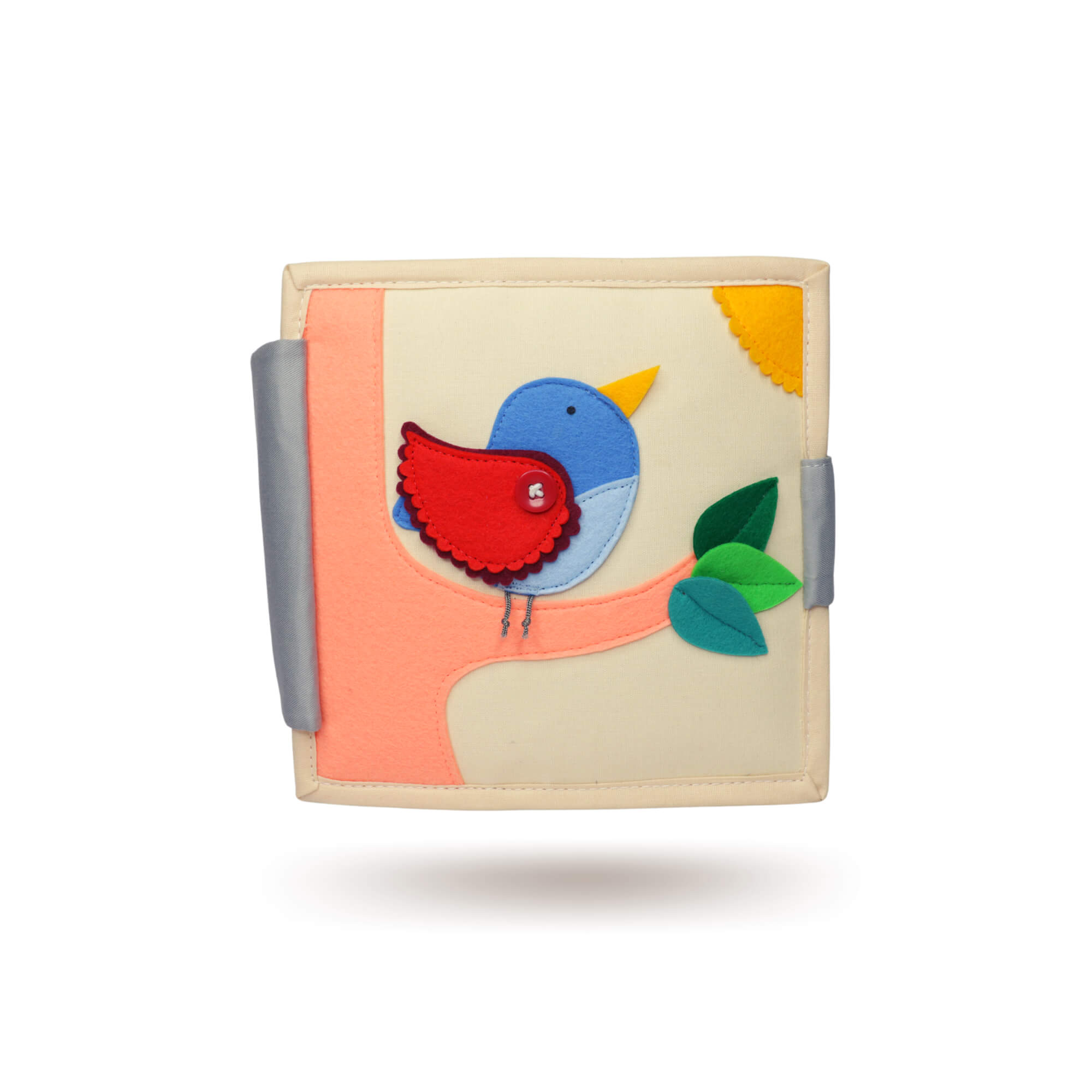 Mini Quiet Book "Magischer Vogel" (ab 18 Monate) Jolly Designs - malmichbuntbest.com