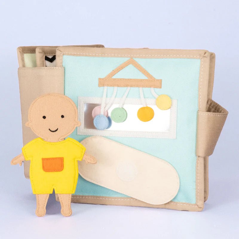 Mini Quiet Book "Montessori Baby" Jolly Designs - malmichbuntbest.com