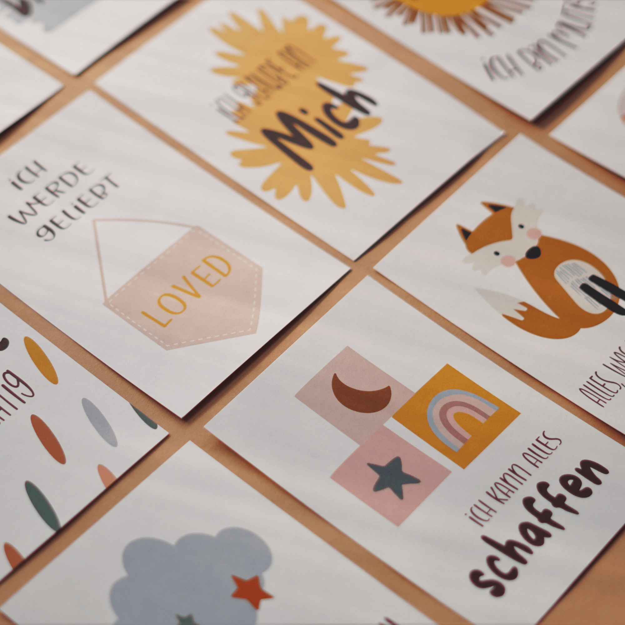 Modern Kids Art - Affirmationskarten für Kinder und Jugendliche (Kartenset) Modern Kids Art - malmichbuntbest.com