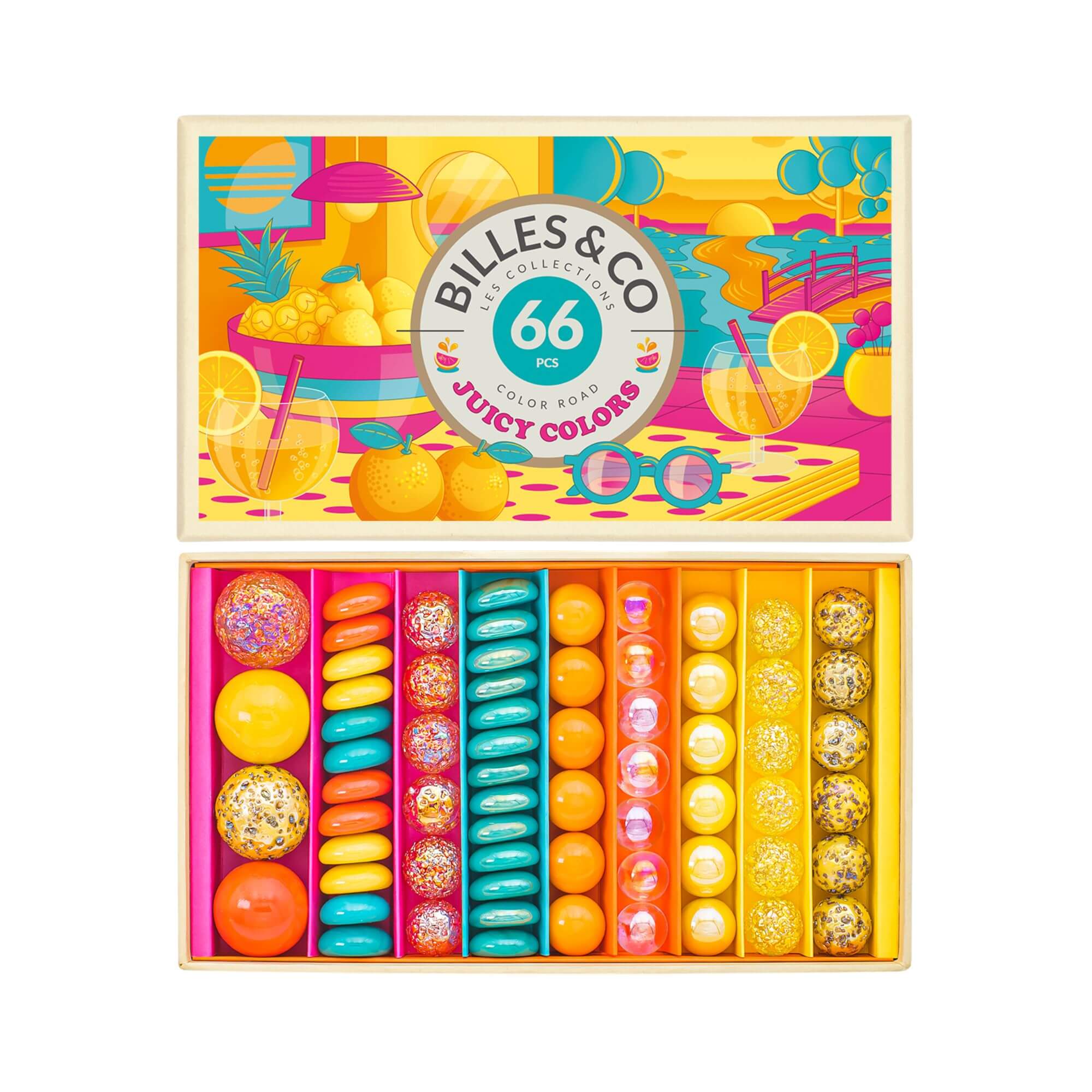 Murmel - Box Juicy Colours Billes & Co - malmichbuntbest.com