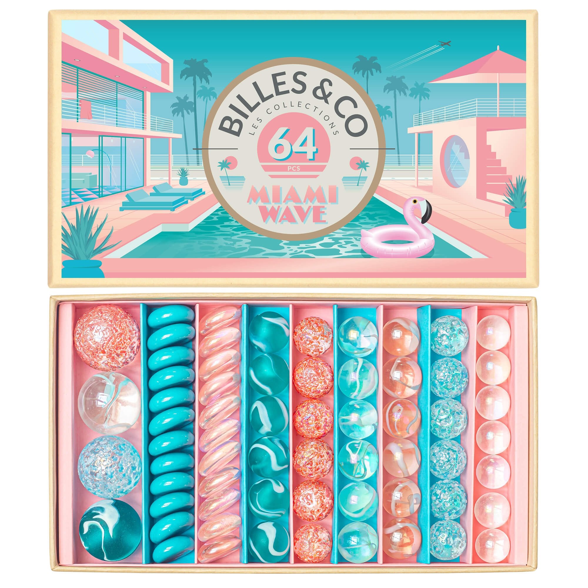 Murmel - Box Miami Wave Billes & Co - malmichbuntbest.com