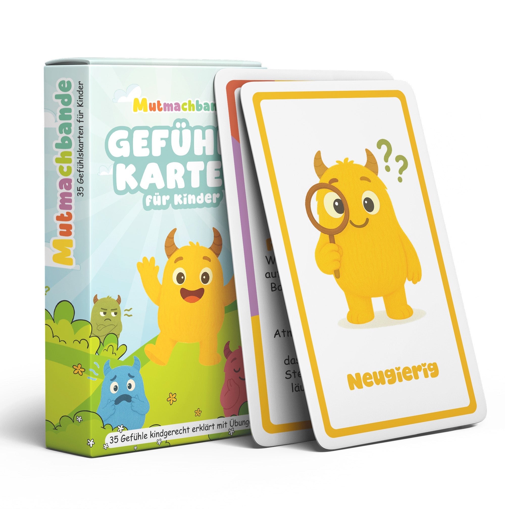 Mutmachbande Gefühlskarten für Kinder Jeka - malmichbuntbest.com