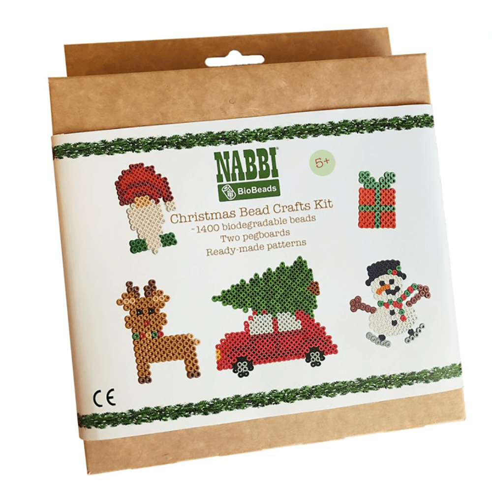 Nabbi Bio Bügelperlen Set Santa Car Kit Nabbi - malmichbuntbest.com