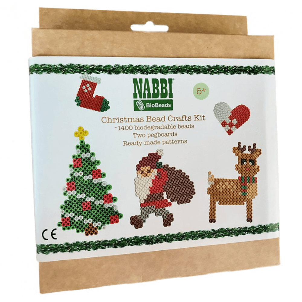 Nabbi Bio Bügelperlen Set Santa Claus Kit Nabbi - malmichbuntbest.com