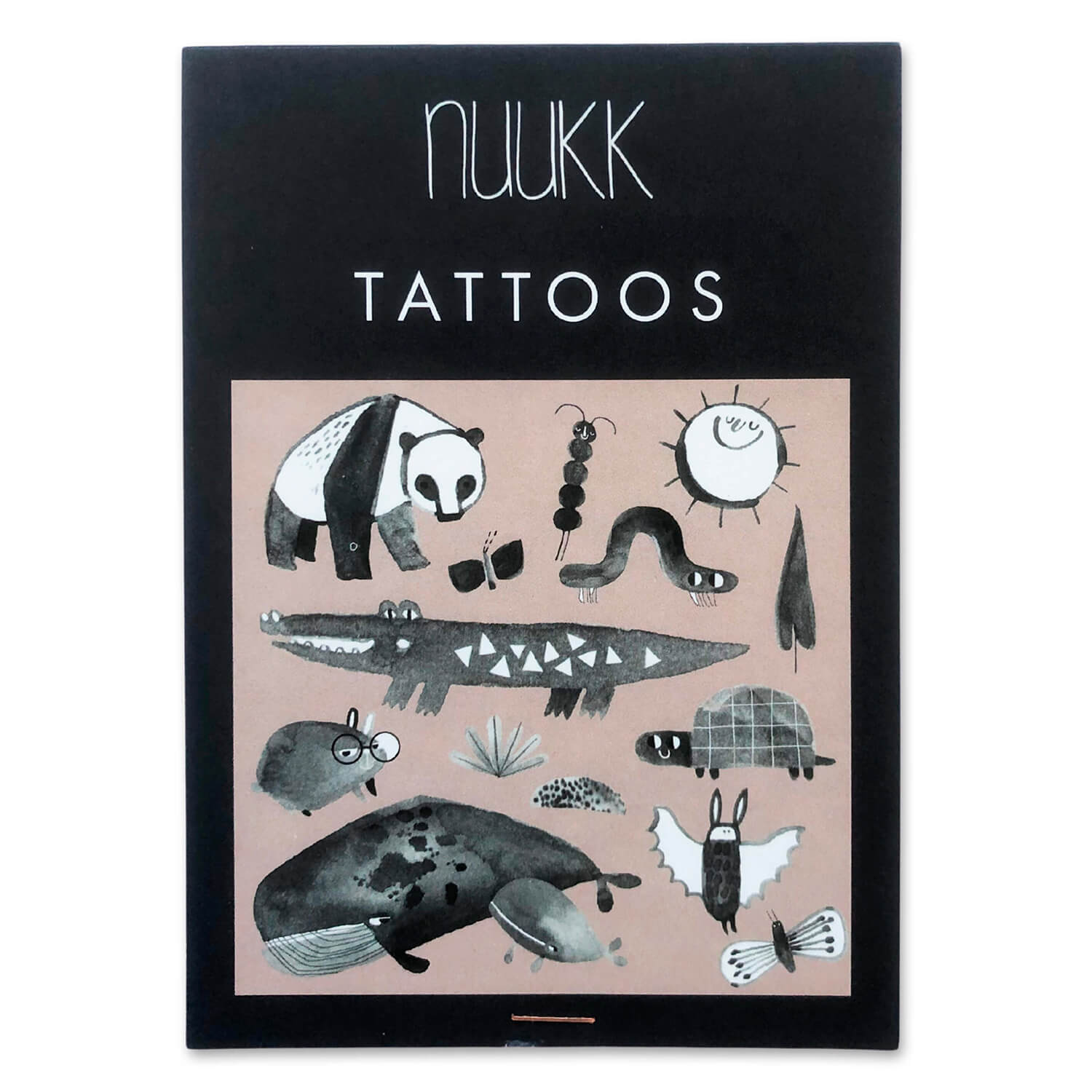 Nuukk Kindertattoo Crocodile and Friends Nuukk - malmichbuntbest.com