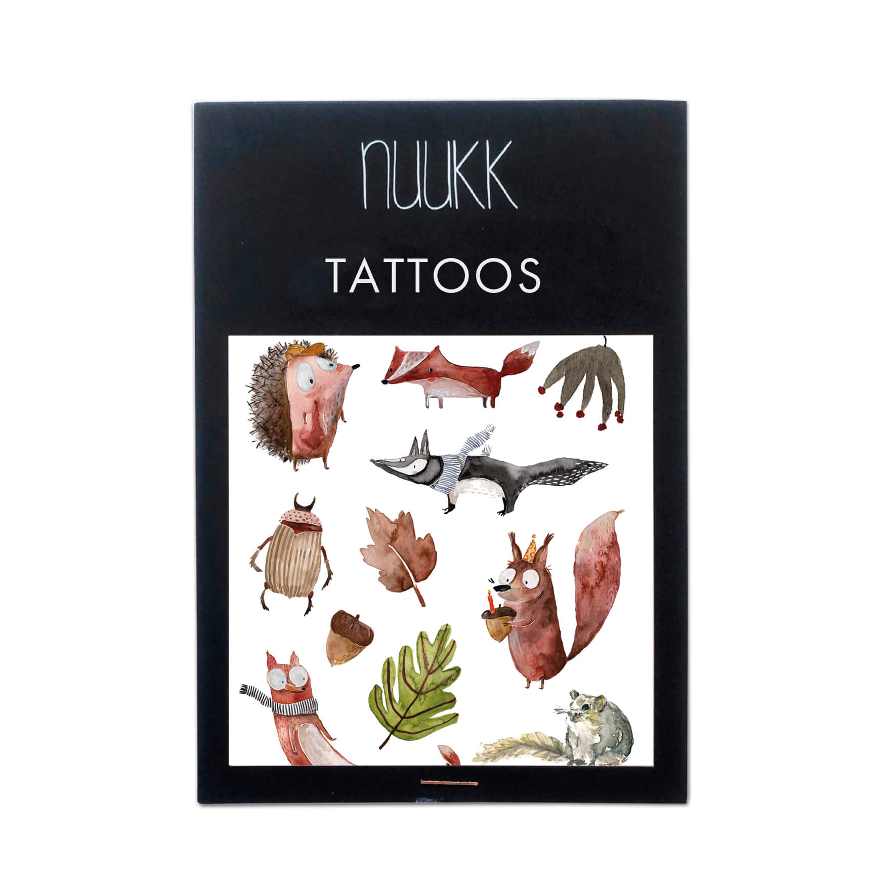 Nuukk Kindertattoo Herbstwald Nuukk - malmichbuntbest.com