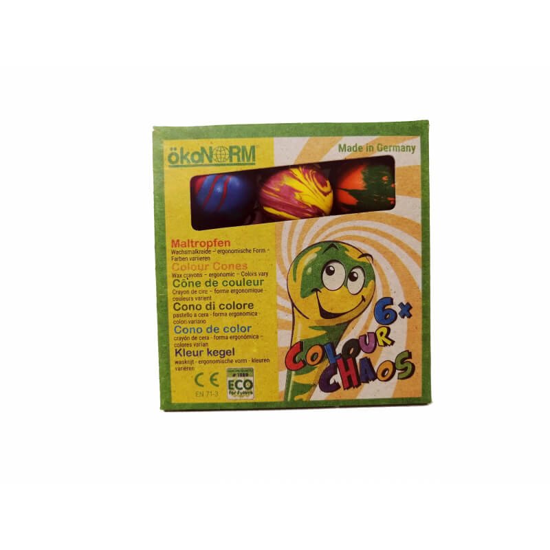 ökoNORM Maltropfen Wachsstifte Colour Chaos ökoNorm - malmichbuntbest.com