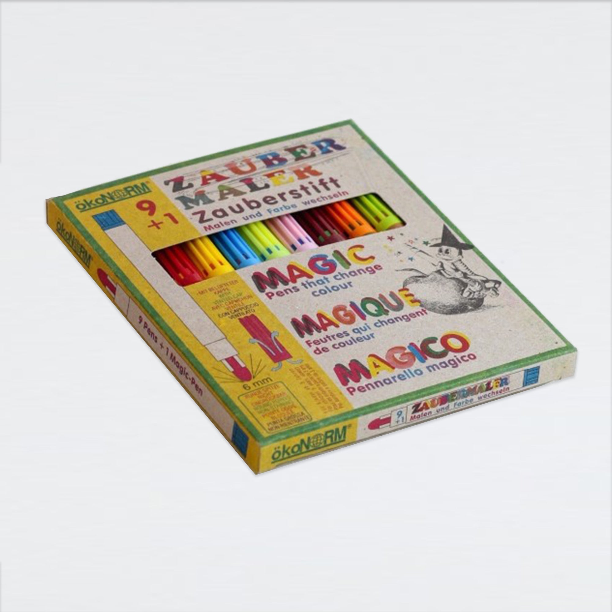 ökoNORM Zaubermaler 9+1, inkl. Farbwechselstift - 9 Farben ökoNorm - malmichbuntbest.com