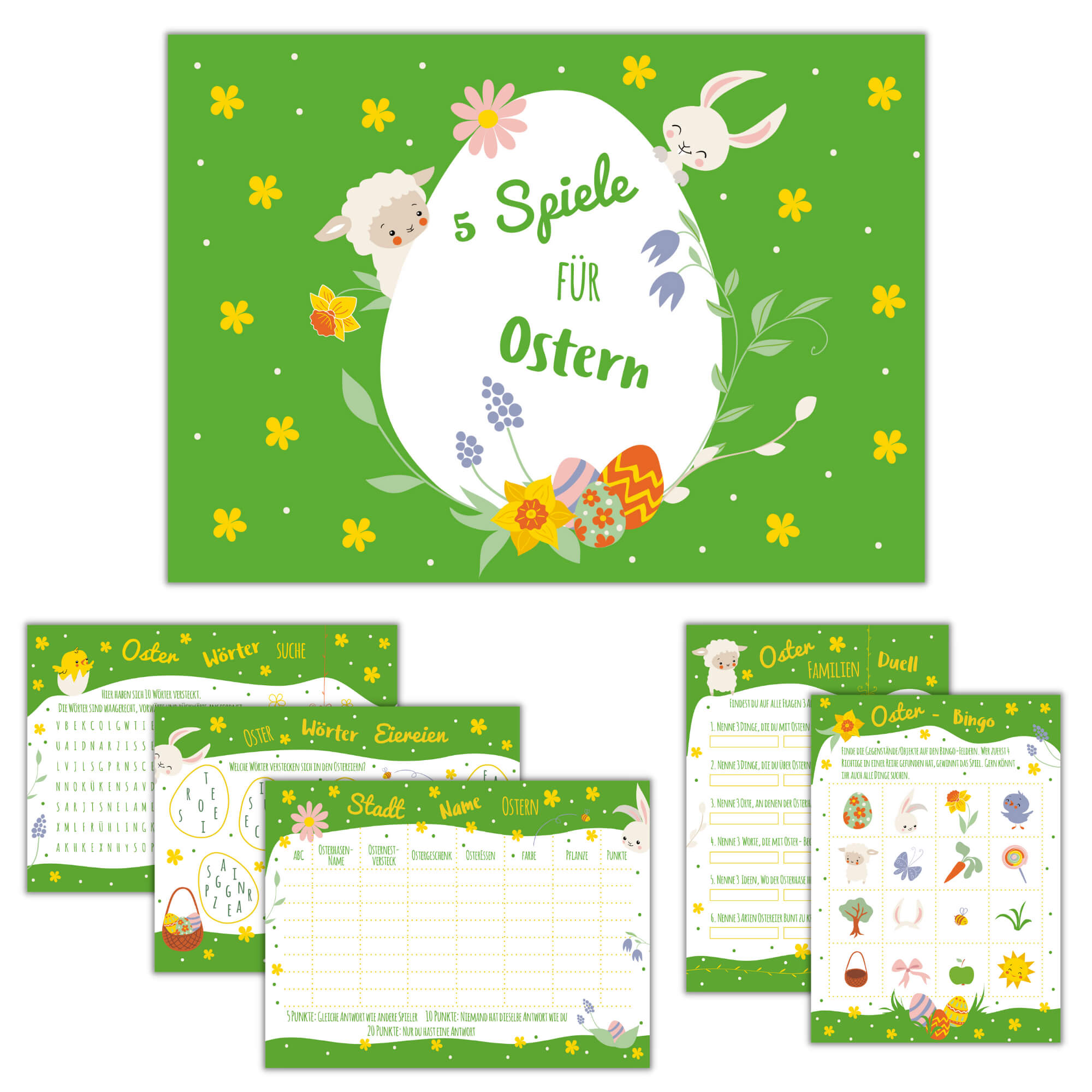 Osterspiele - Set Jeka - malmichbuntbest.com