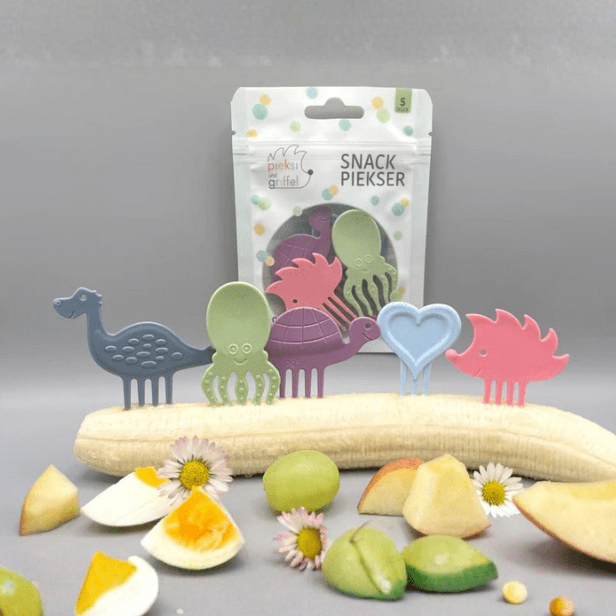 Piksi und Griffel Snack Piekser - "Pieksi me Softly" Pieksi und Griffel - malmichbuntbest.com