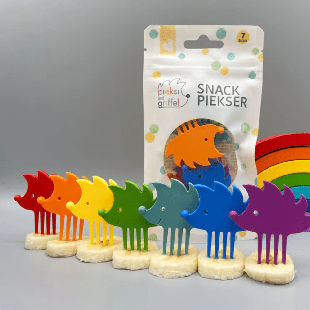 Piksi und Griffel Snack Piekser - "Rainbow" Pieksi und Griffel - malmichbuntbest.com