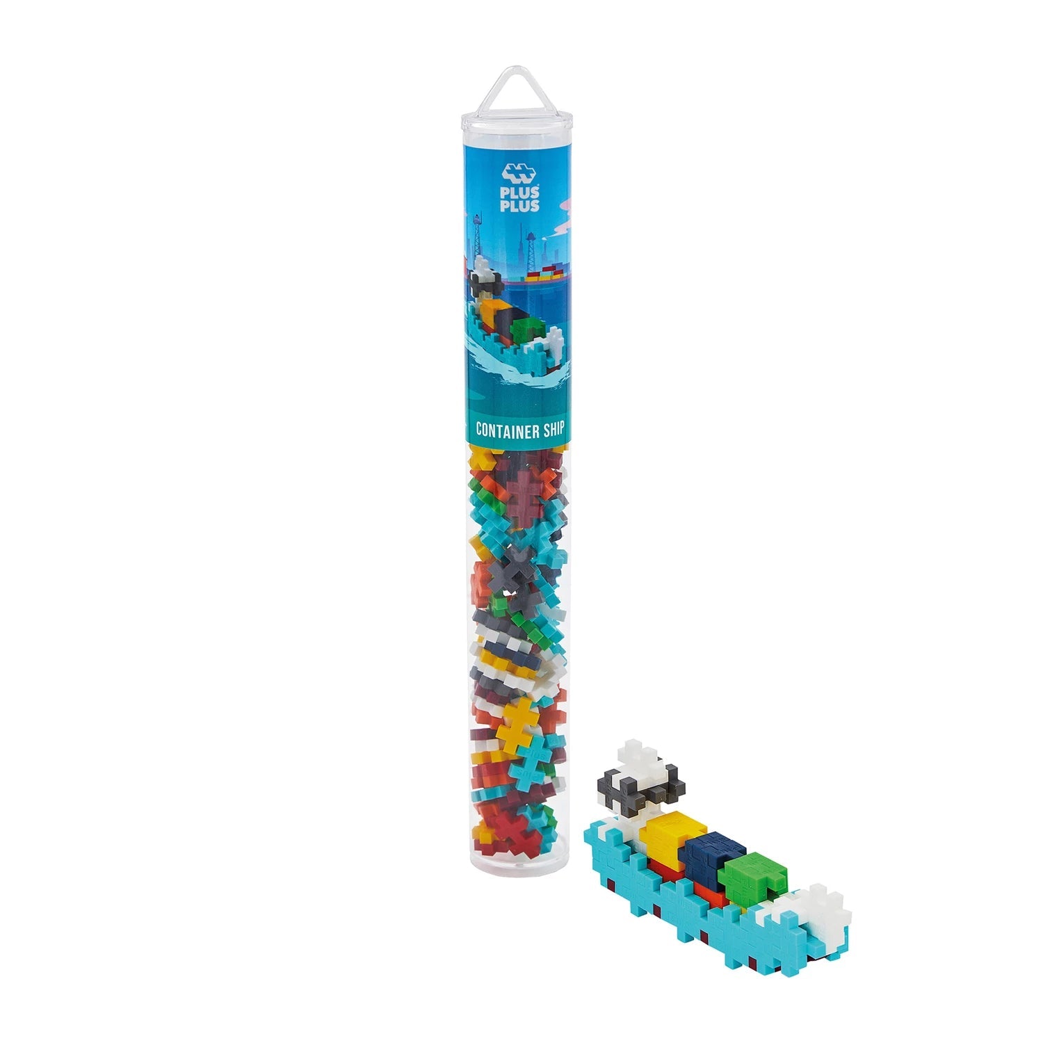 Plus - Plus 100 Kreativ Bausteine Frachtschiff Plus Plus - malmichbuntbest.com