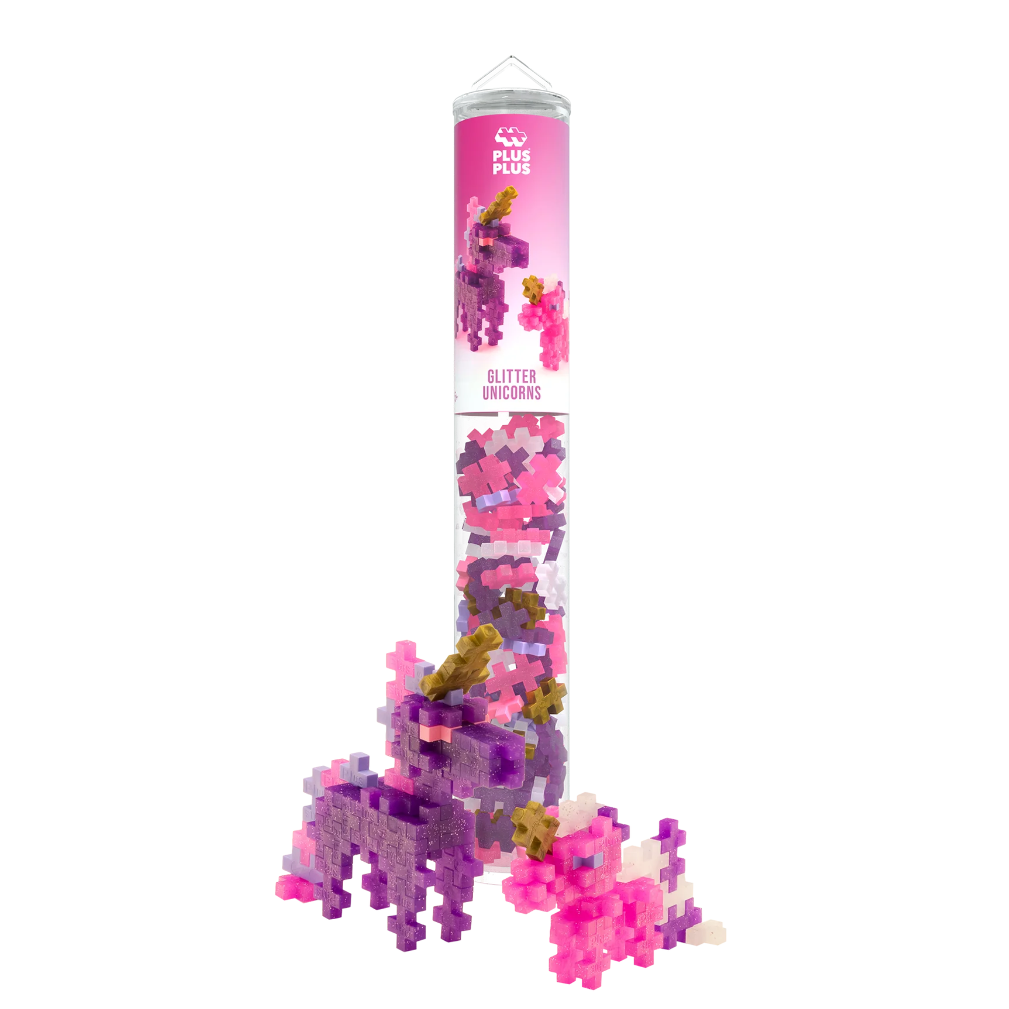 Plus - Plus 100 Kreativ Bausteine Glitzereinhorn Plus Plus - malmichbuntbest.com