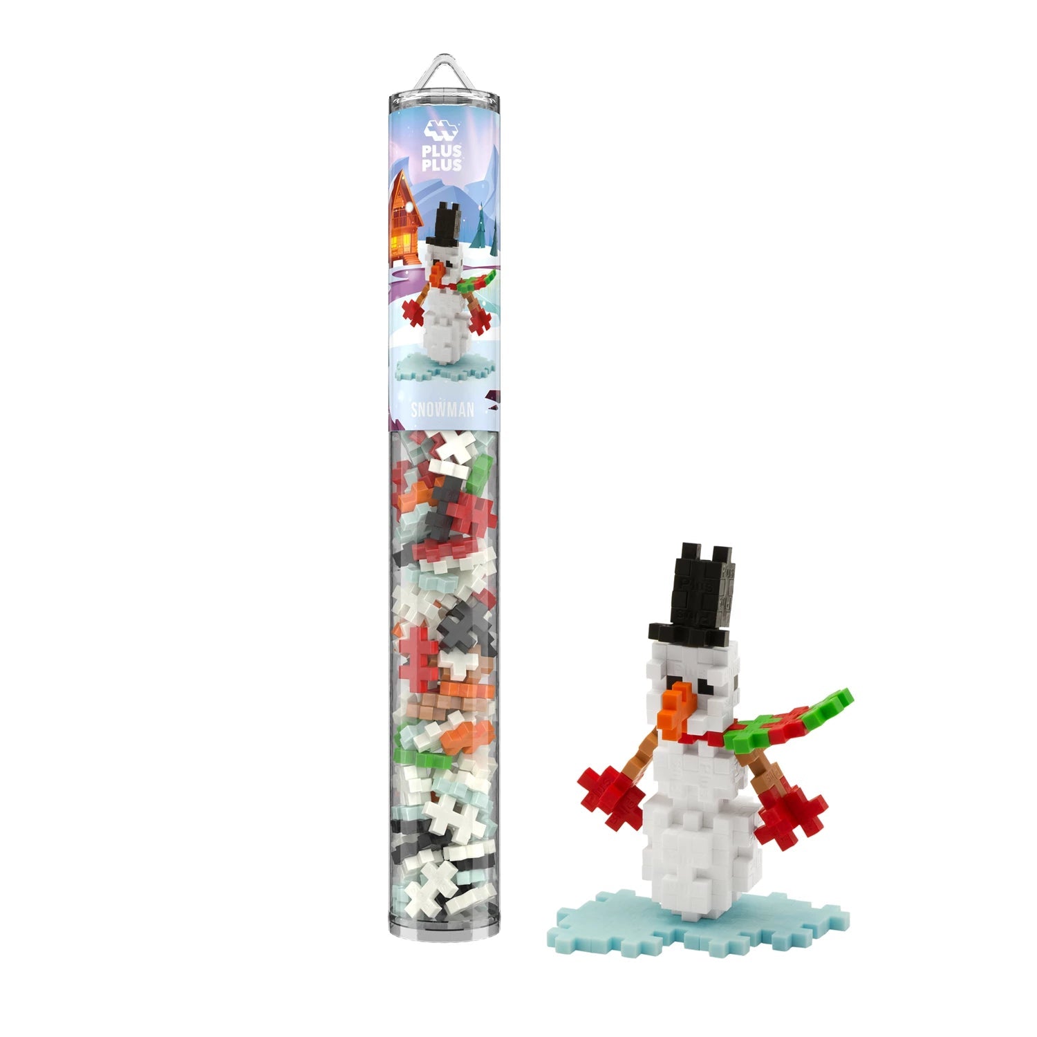 Plus-Plus 100 Kreativ Bausteine Schneemann Plus Plus - malmichbuntbest.com