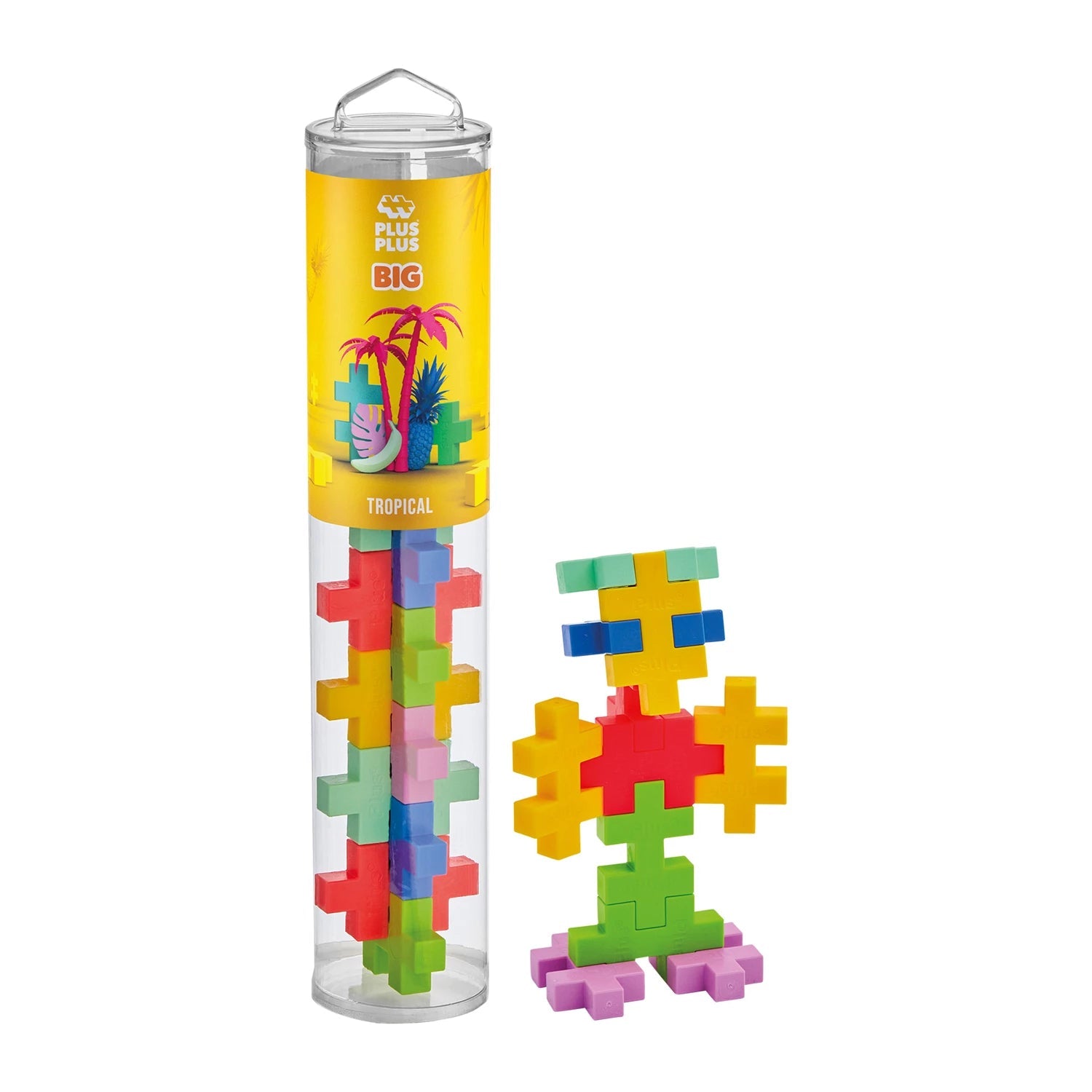 Plus - Plus 15 Kreativ Bausteine BIG Tropical Plus Plus - malmichbuntbest.com